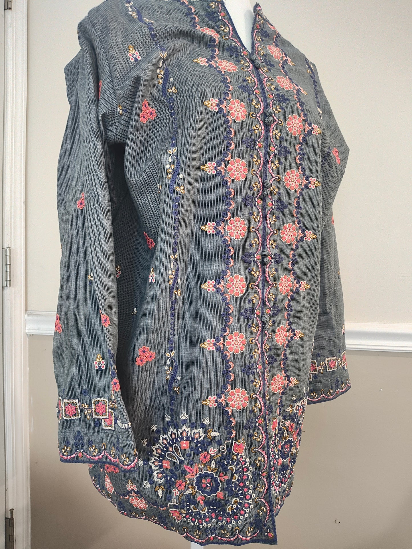 Ready to wear 2 piece large cotton