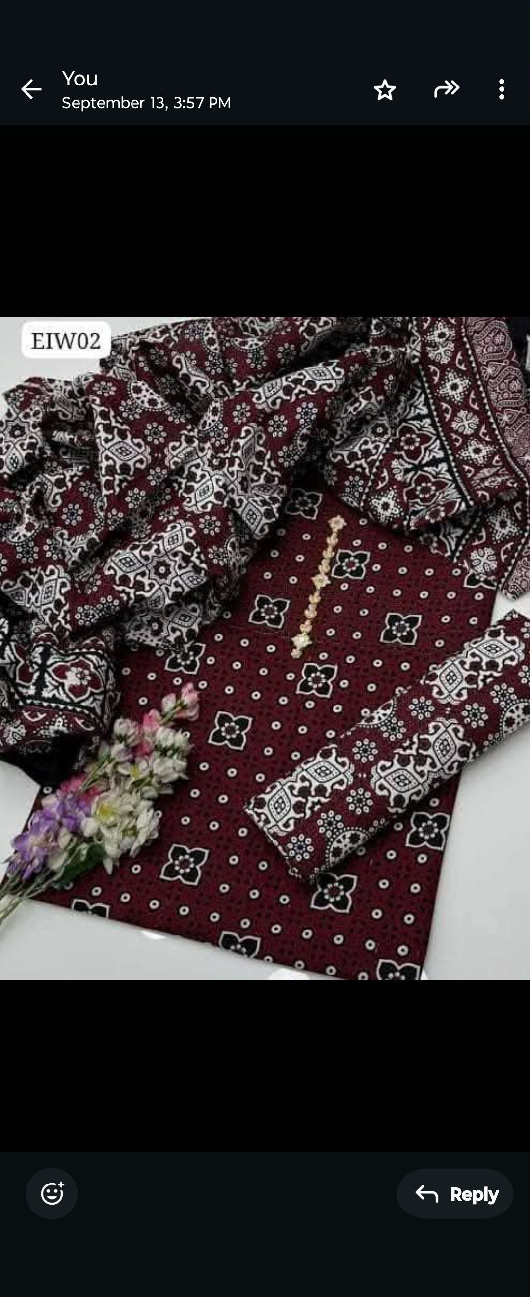 Ready to wear Ajrak