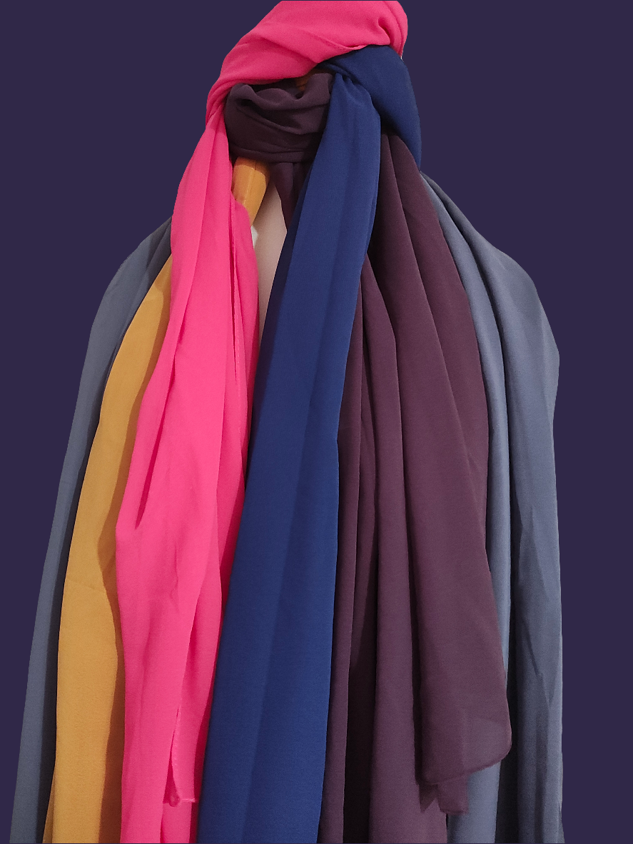 Stoles in different colors