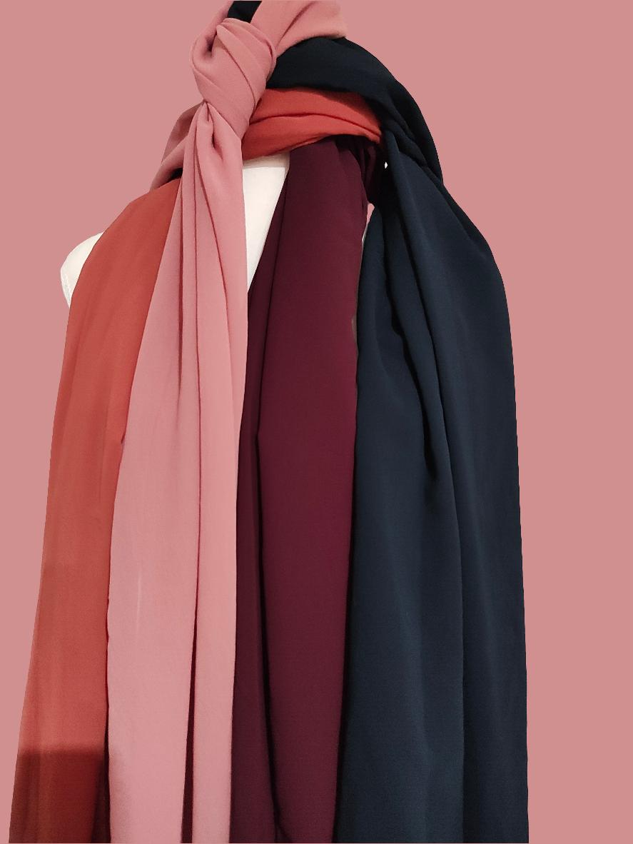 Stoles of different colors