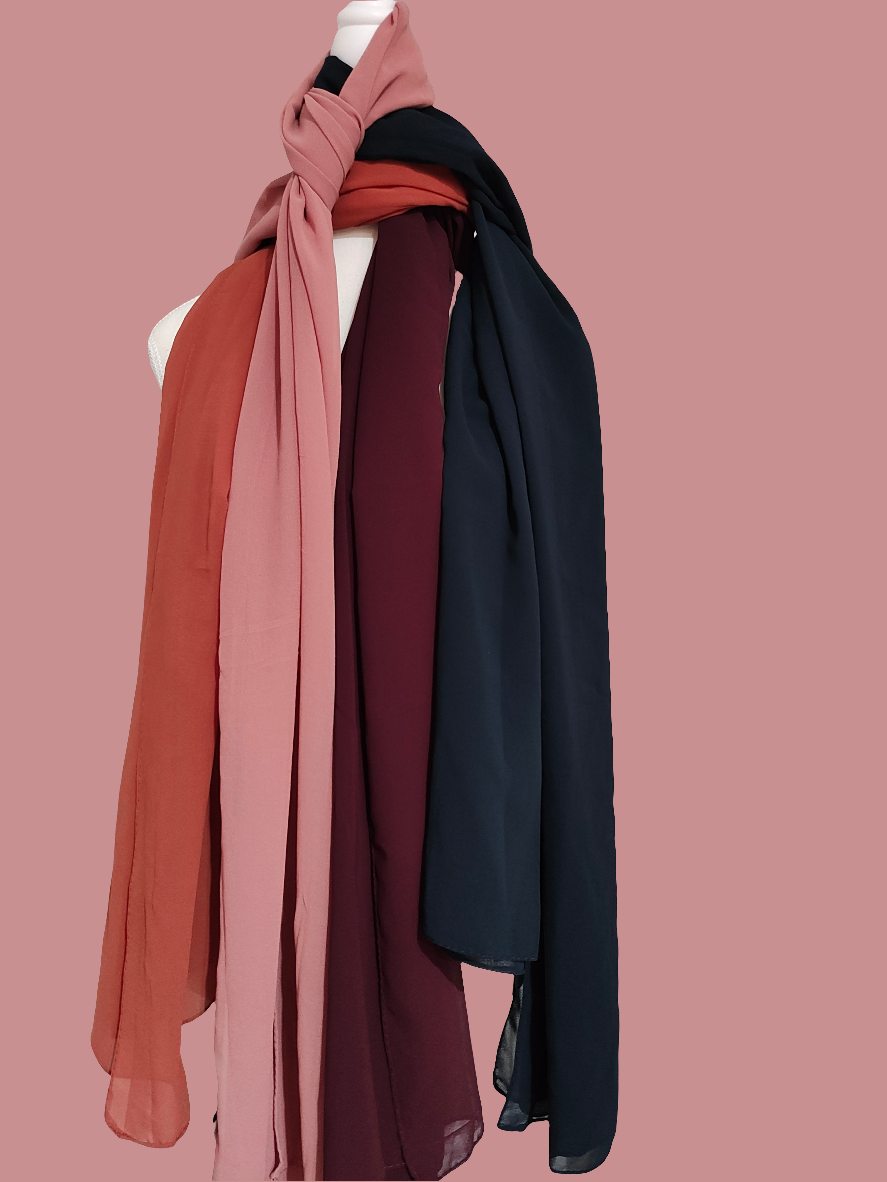 Stoles of different colors