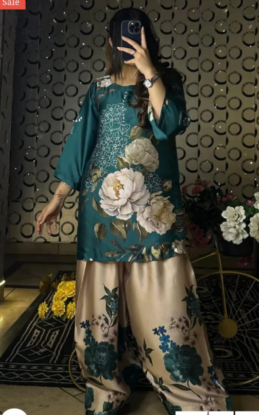 Silk stitched 3 piece large