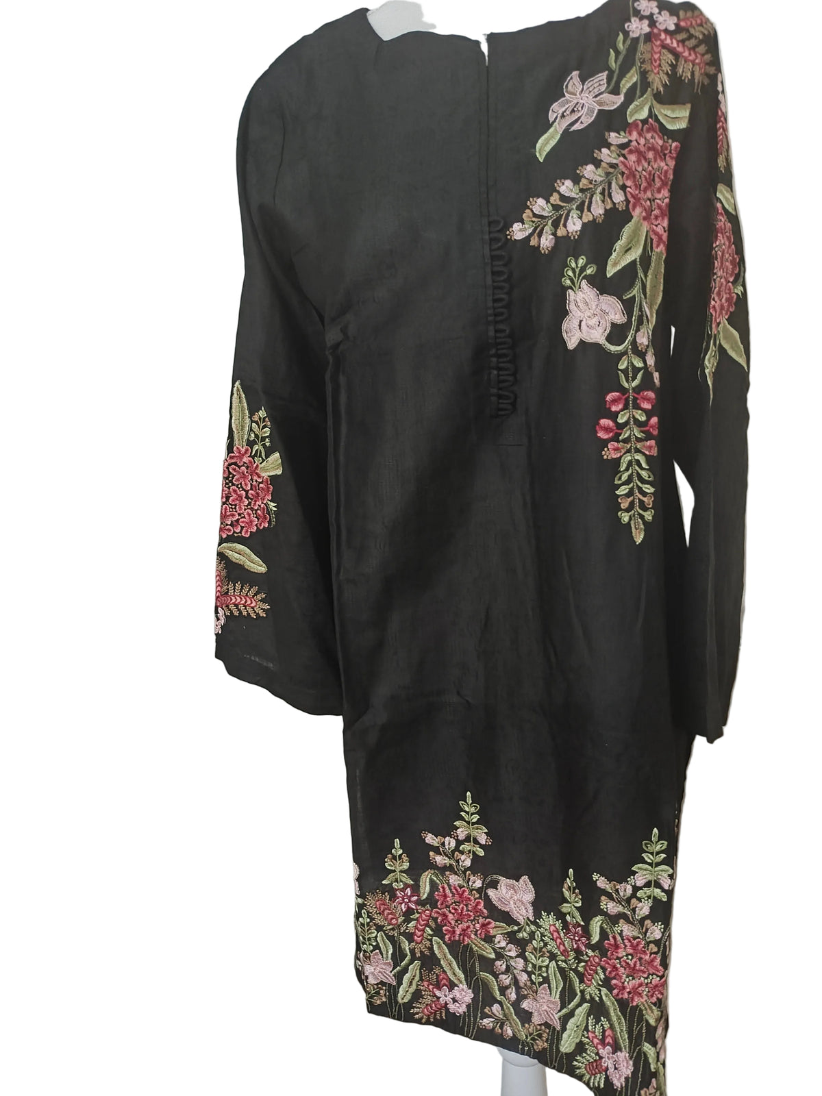 Cotton embroided shirt trouser large