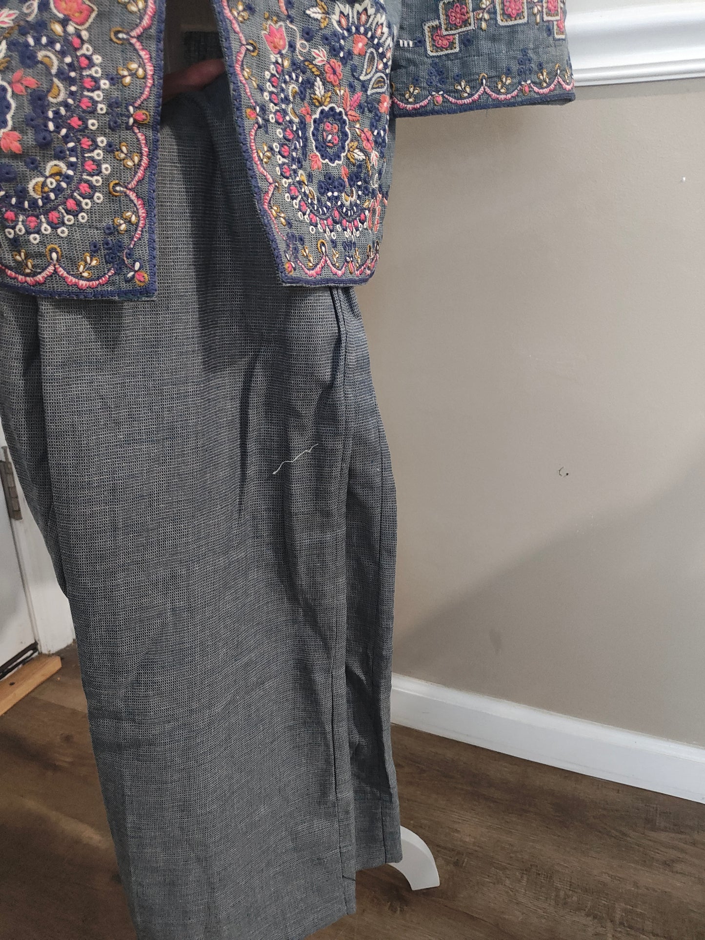 Medium cotton 2 piece ready to wear